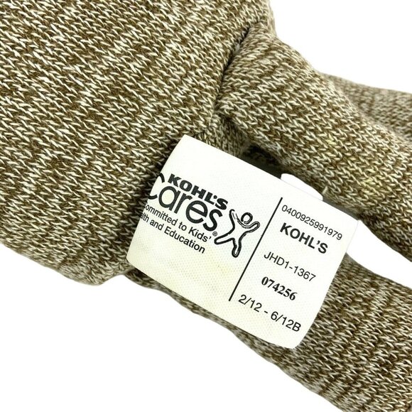 Kohls Cares 2012 Sock Monkey Skippyjon Jones 14 inch Brown Plush Stuffed Animal - Picture 4 of 4